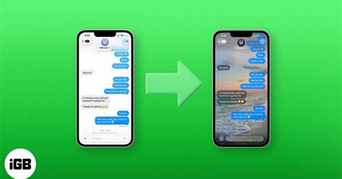 Apple Finally Adds Custom Imessage Backgrounds What Ios 26