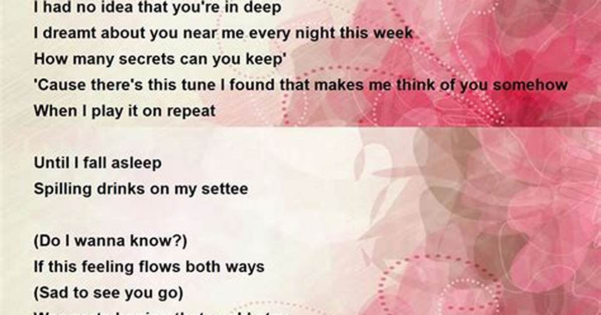 Arctic Monkeys Do I Wanna Know Lyrics Explained Meaning Behind Crawling Back to You And