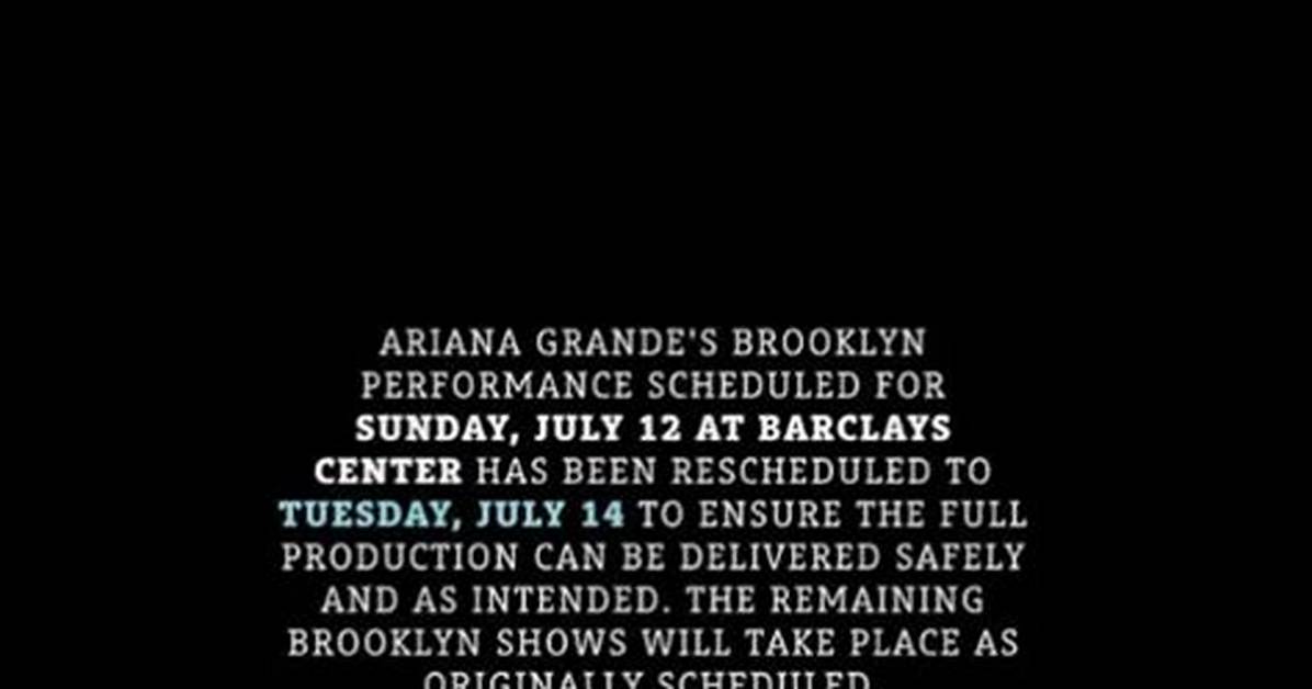 Ariana Grande Boston Tour Rescheduling Fact Checking Ticket Validity Refunds And