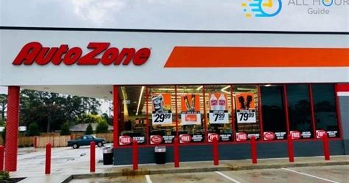 Autozone Holiday and Sunday Hours Exposed Real Schedules Confirmed Across