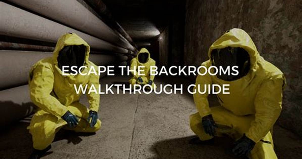 Backrooms Movie Entity Guide Everything You Need to Know About the Threat in The
