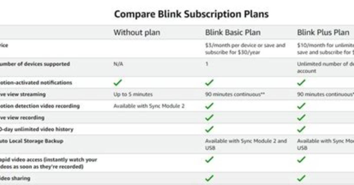 Blink Subscription Plans Explained Pricing New Ai Features And