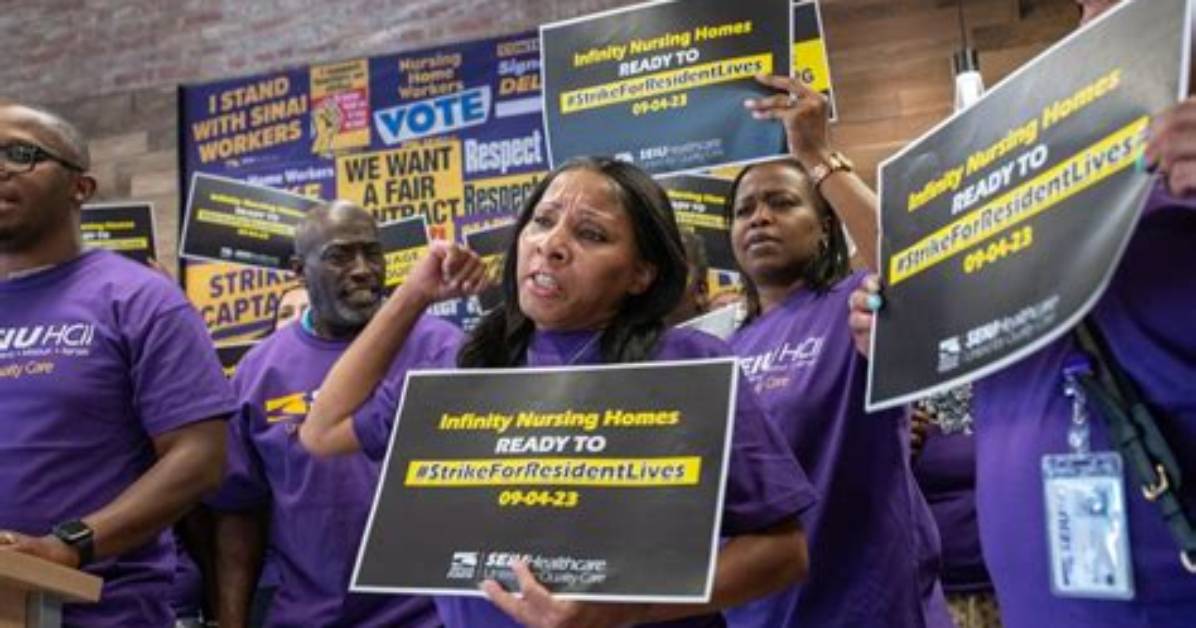 Chicago Area Nursing Homes Strike Notice Timeline of Failed Talks And