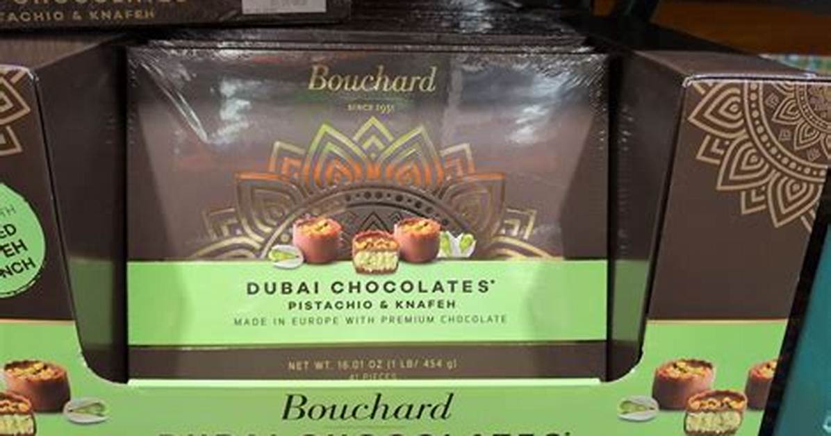 Costco Pulls Viral Dubai Chocolate from Shelves Urgent Allergen