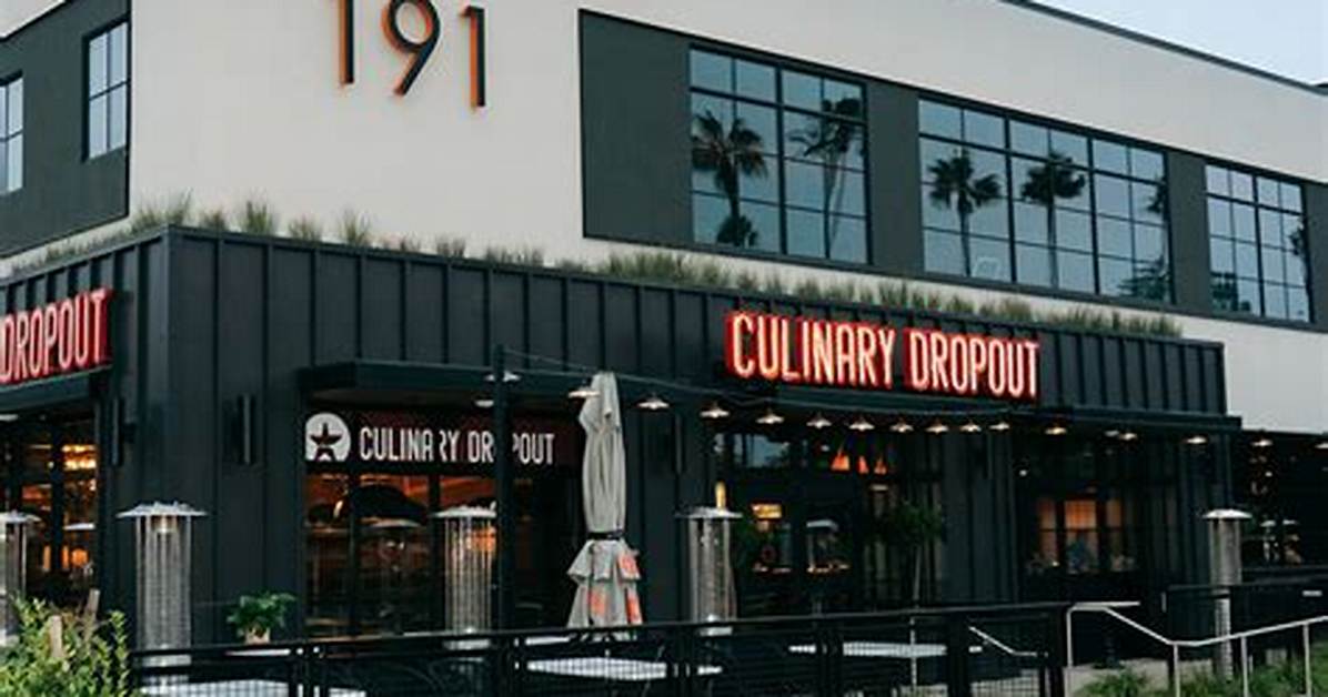 Culinary Dropout in Orange Fact Check Real Expansion Plans Or