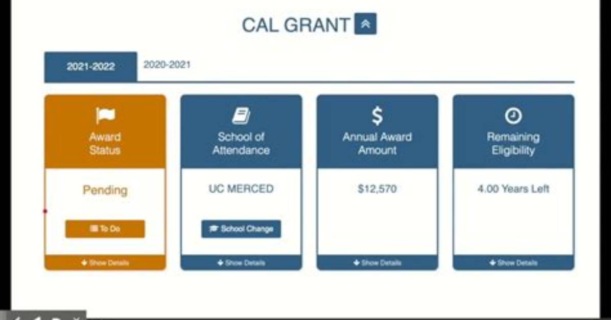 Decoding Your Webgrants 4 Students Dashboard