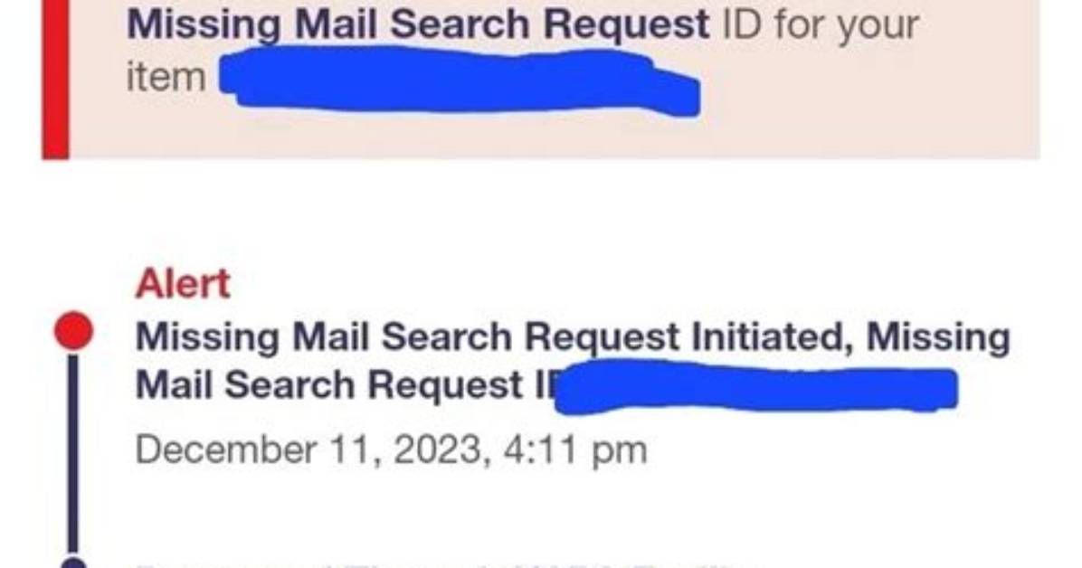 Do Missing Mail