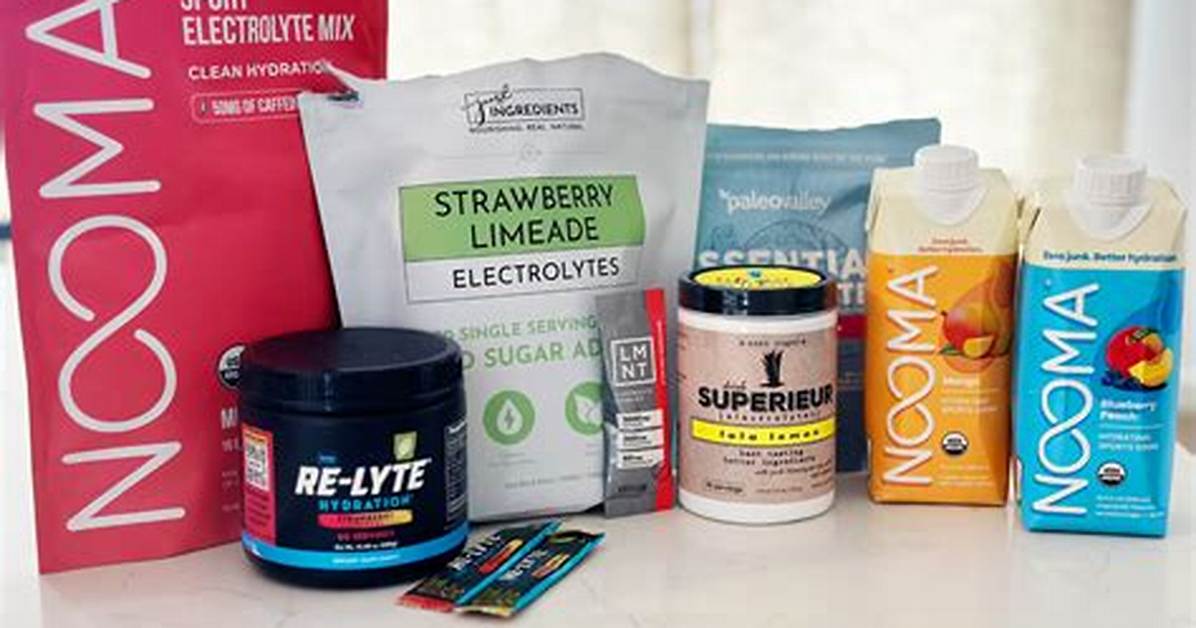 Electrolyte Brand Showdown Top