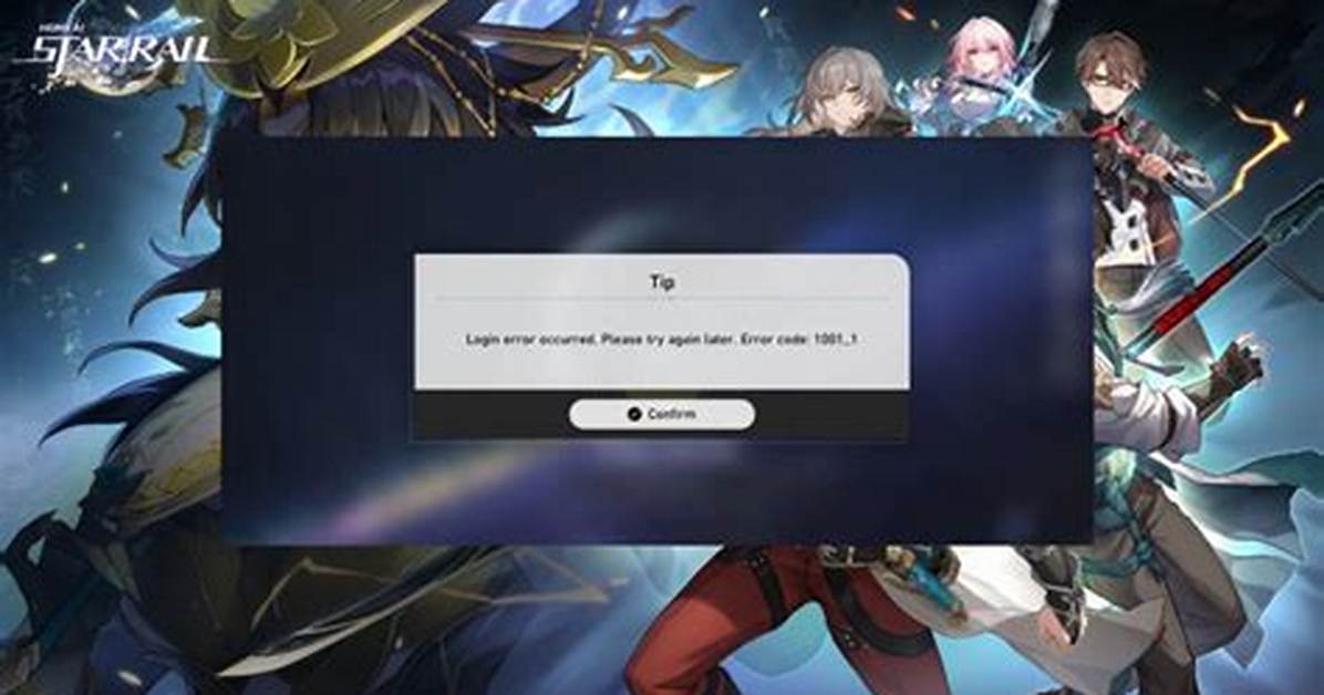 Error Code 19 Hsr
