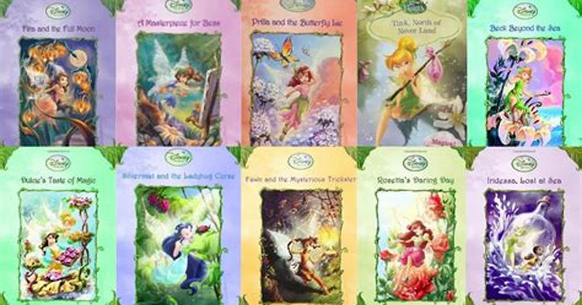 Every Fairy in Pixie Hollow Complete Visual Roster By