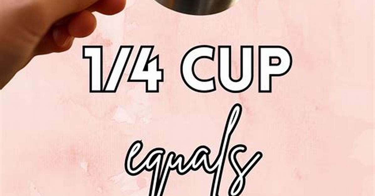 Fact Check Is 1 4 Cup Always 4 Tablespoons Across Us And
