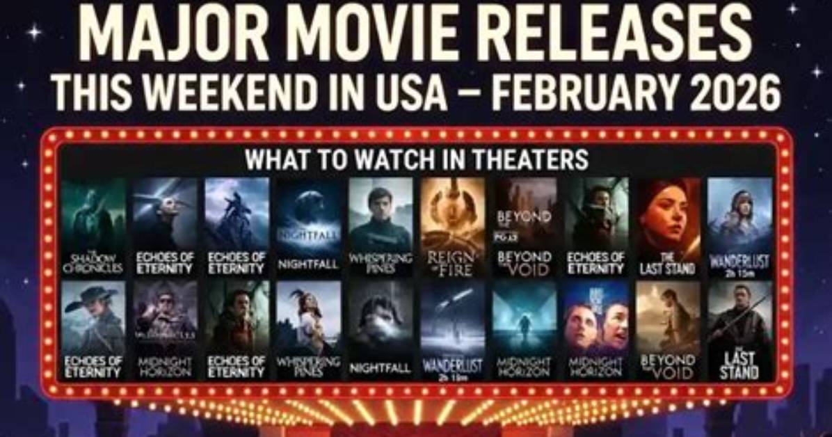 Fresh Releases This Weekend Everything Hitting Theaters and Top