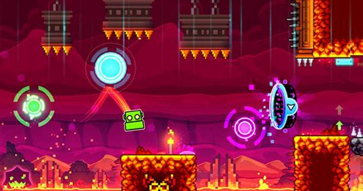 Geometry Dash Unblocked How an Indie Rhythm Game Conquered Restricted