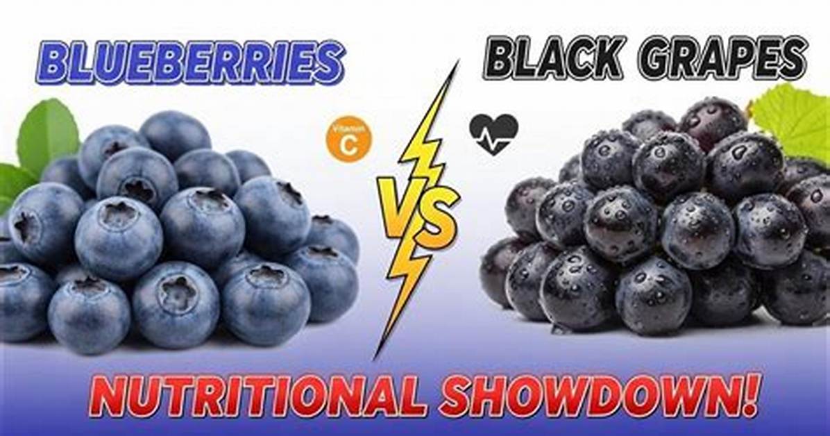 Grapes vs Blueberries Showdown Why Nutritionists Are