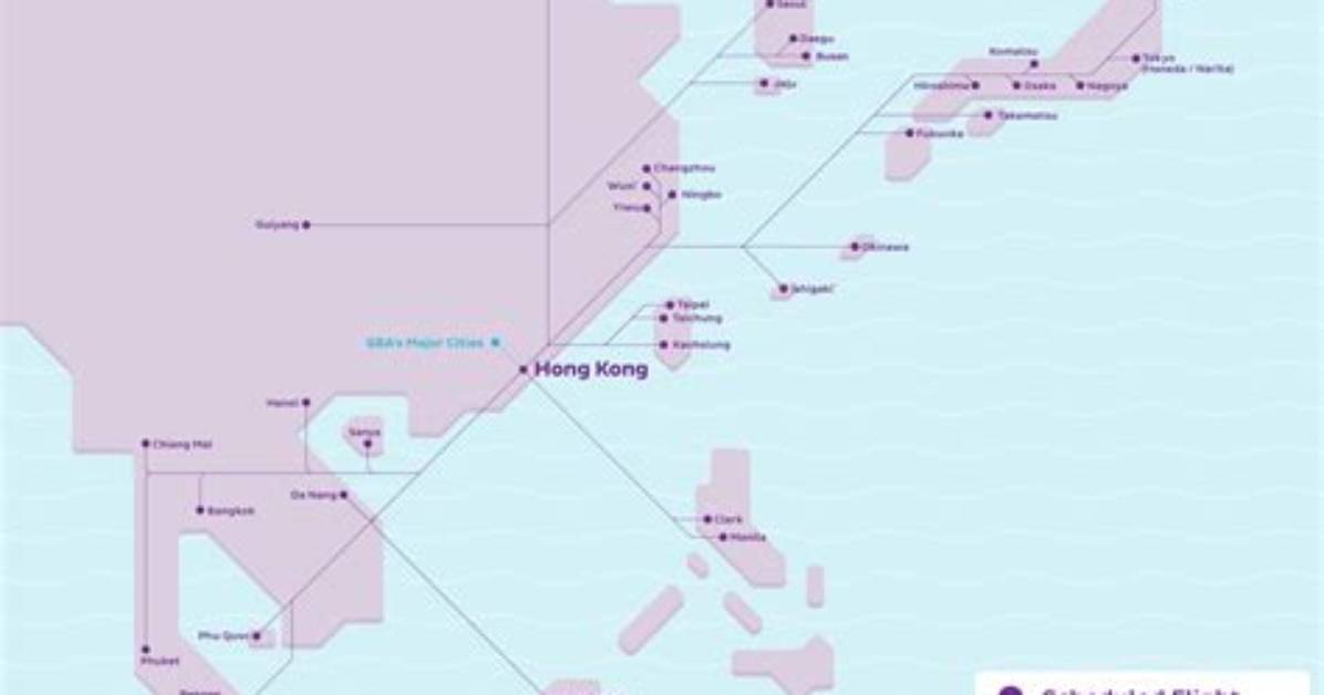 Hk Express Route in Flight Update Nonstop Hefei Flights Announced Alongside Major