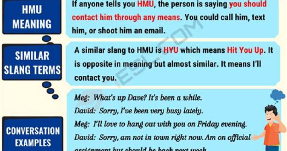 Hmu Meaning In