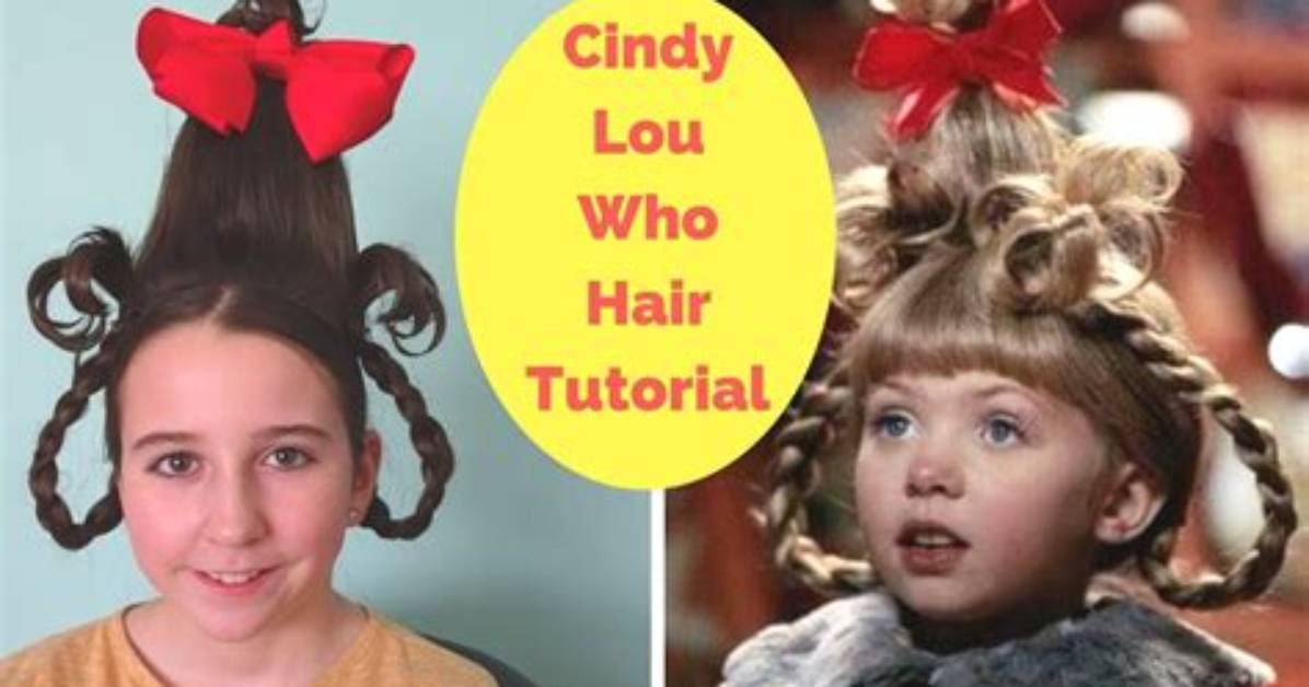 How to Do Cindy Lou Who Hair Step by Step Styling Guide and Pop Culture