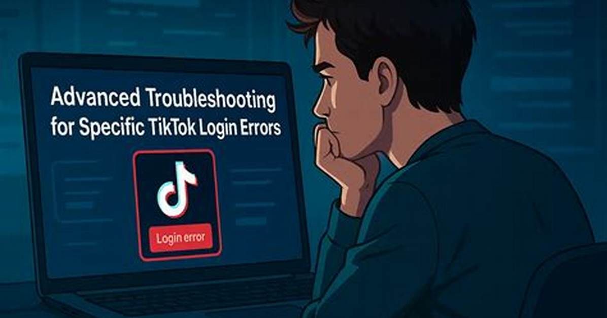 How to Fix Tiktok Login Errors Troubleshooting Verification Codes And