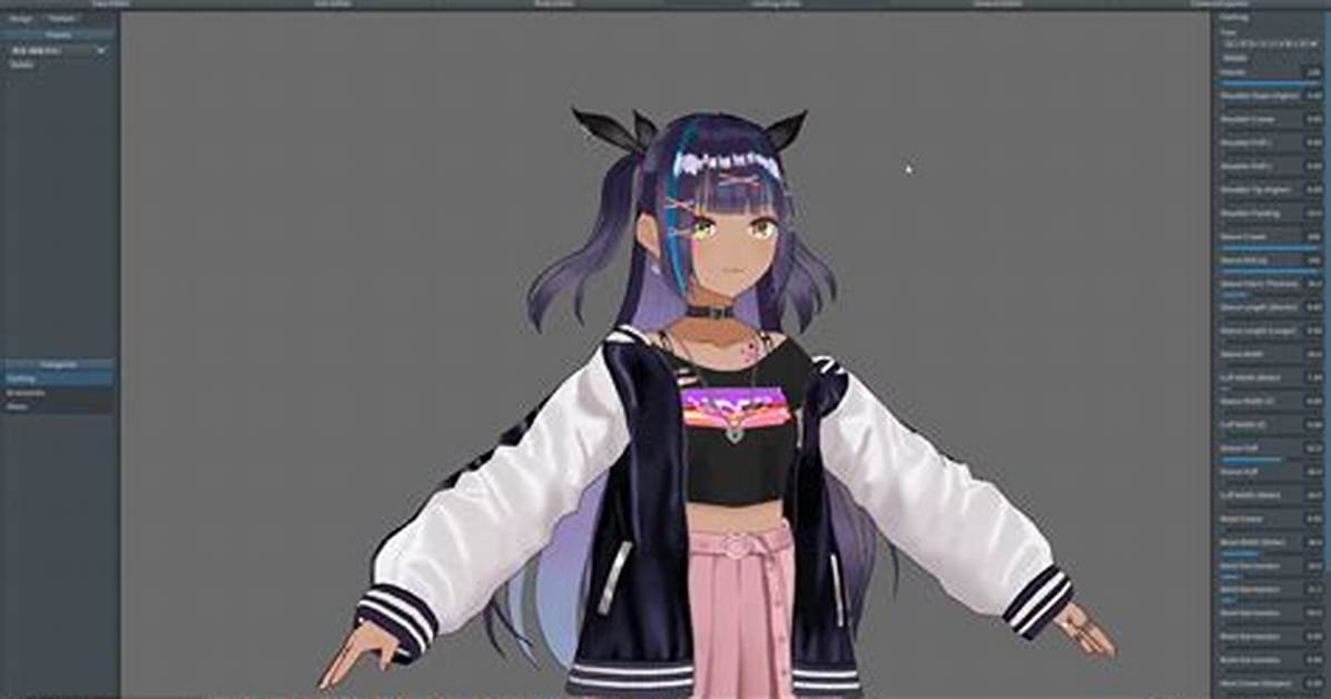 How to Make a Vtuber Model from Scratch the Ultimate