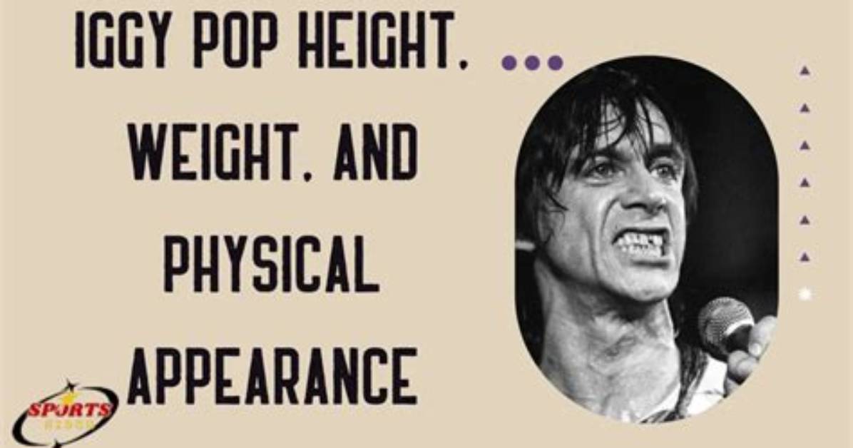 Iggy Pop Height Comparison Visual Proof Alongside Bowie Slash And