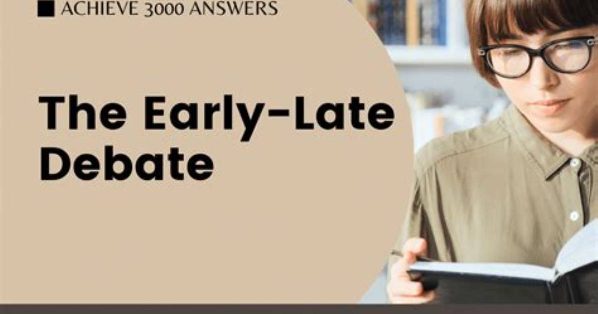 Inside Achieve3000 S the Early Late Debate Why School Start Times Are Sparking
