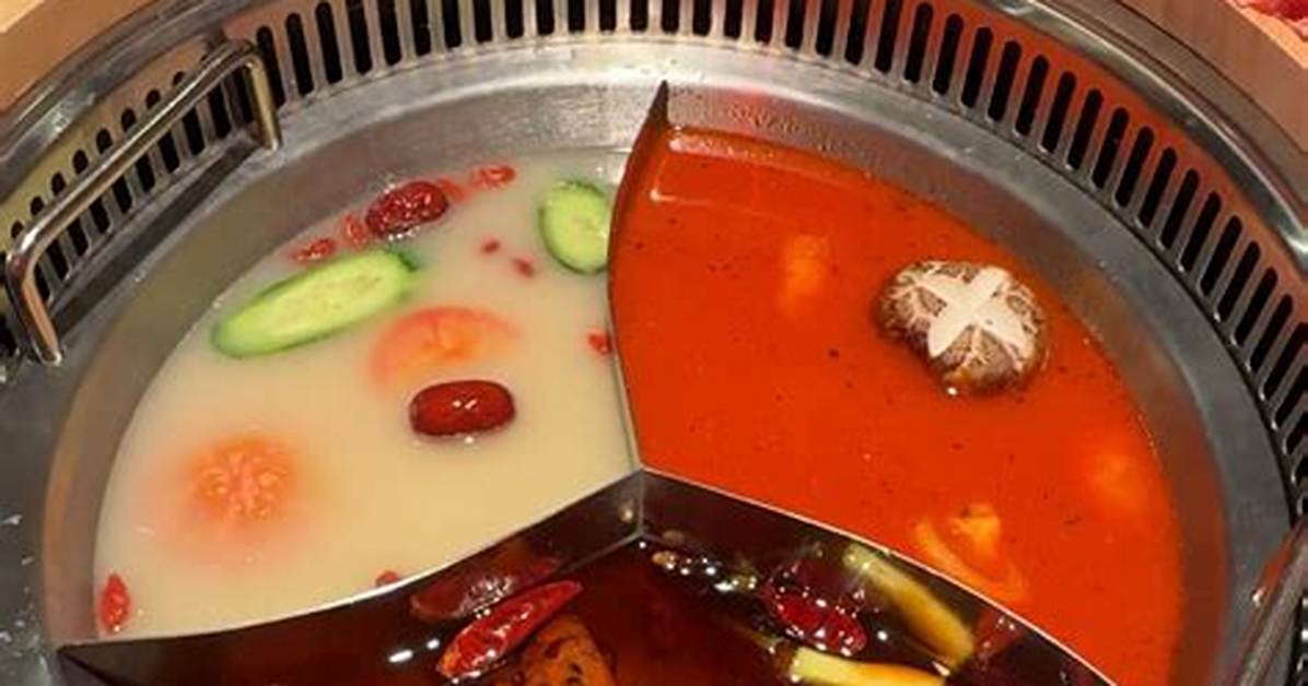 Inside Old Alley Hot Pot Photos Plating and Sichuan Flavors In