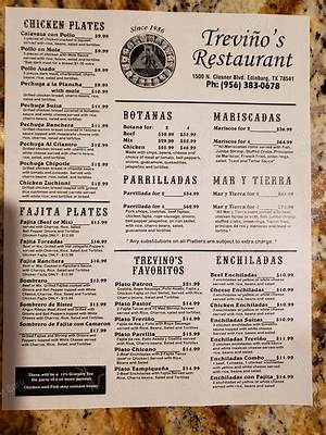 Inside Trevino's Restaurant in Edinburg Today: Live Status, Open Doors, and Customer Sightings