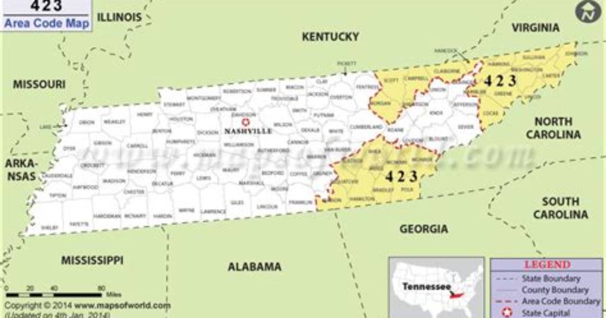 Is the 423 Area Code Being Replaced Fact Checking Tennessee S 729