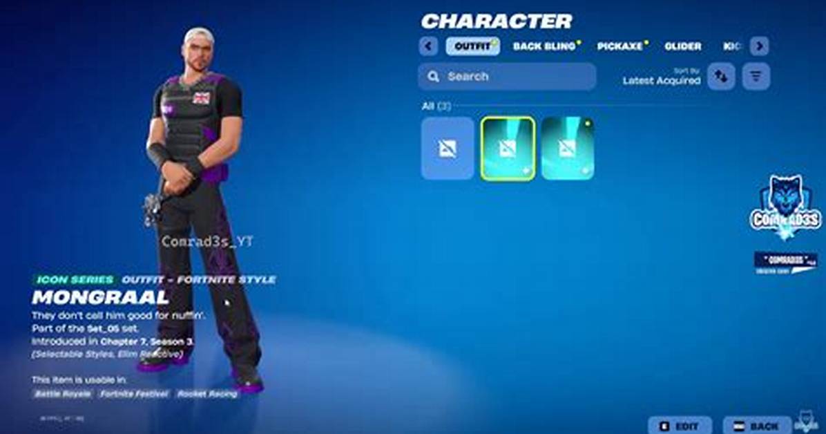 Is the Mongraal Icon Skin Real Tournament Leaks Trackers and Official