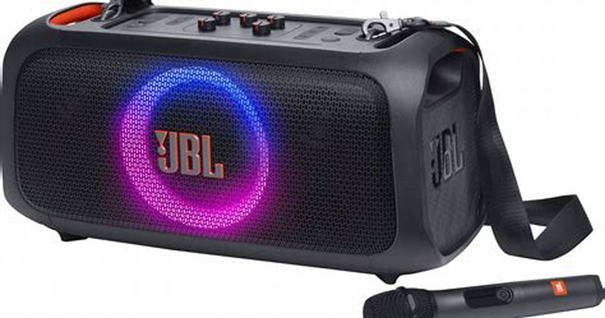 Jbl Partybox on the Go 2 Unveiled the Surprising Ai Karaoke Upgrade Changing