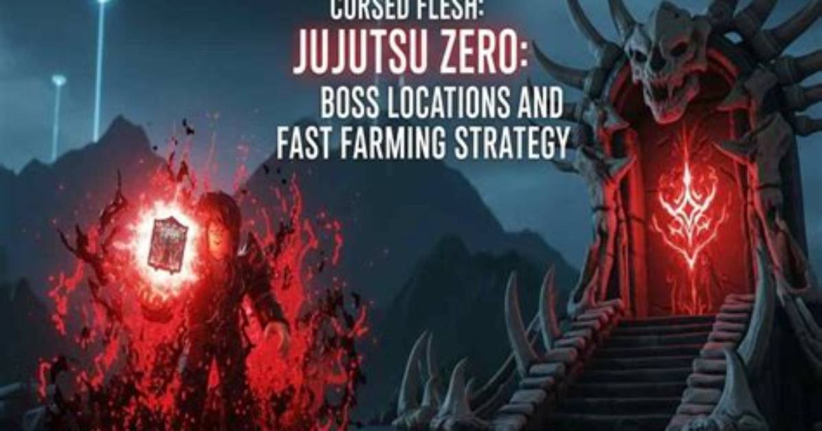 Jujutsu Zero Cursed Flesh Locations Spawn Points and Verified
