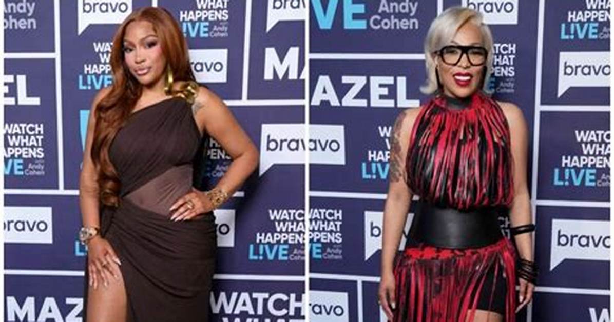 K Michelle vs Shamea Morton Timeline of the Rhoa Feud over Shamea S