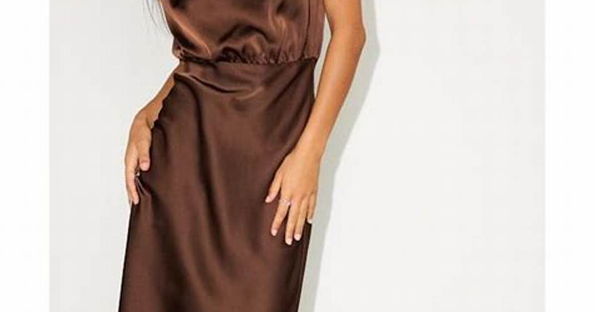 Lulus Asymmetrical Satin Midi Dress Hits Flash Sales Latest Pricing And