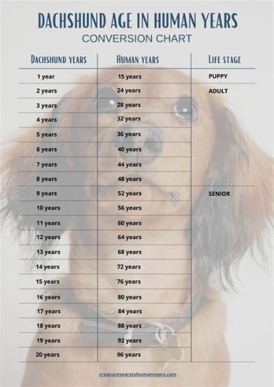 Mini Dachshund Age in Human Year's: the Definitive Conversion Chart Revealed
