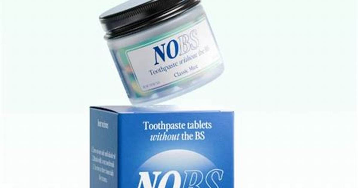 Nobs Toothpaste Fact Check Gimmick or Genuine