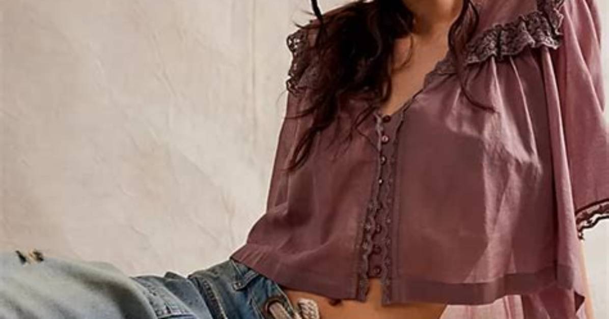 Real Fit and Look Free People Luna Classic Aviator Sunglasses On