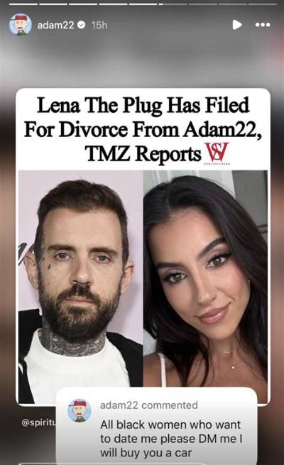Receipts Behind Lena the Plug and Adam22'S Split: Court Filings and Drake's Signed Pass