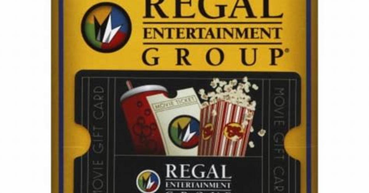 Regal Cinemas Gift Card Amount Updates New Denominations and Bonus