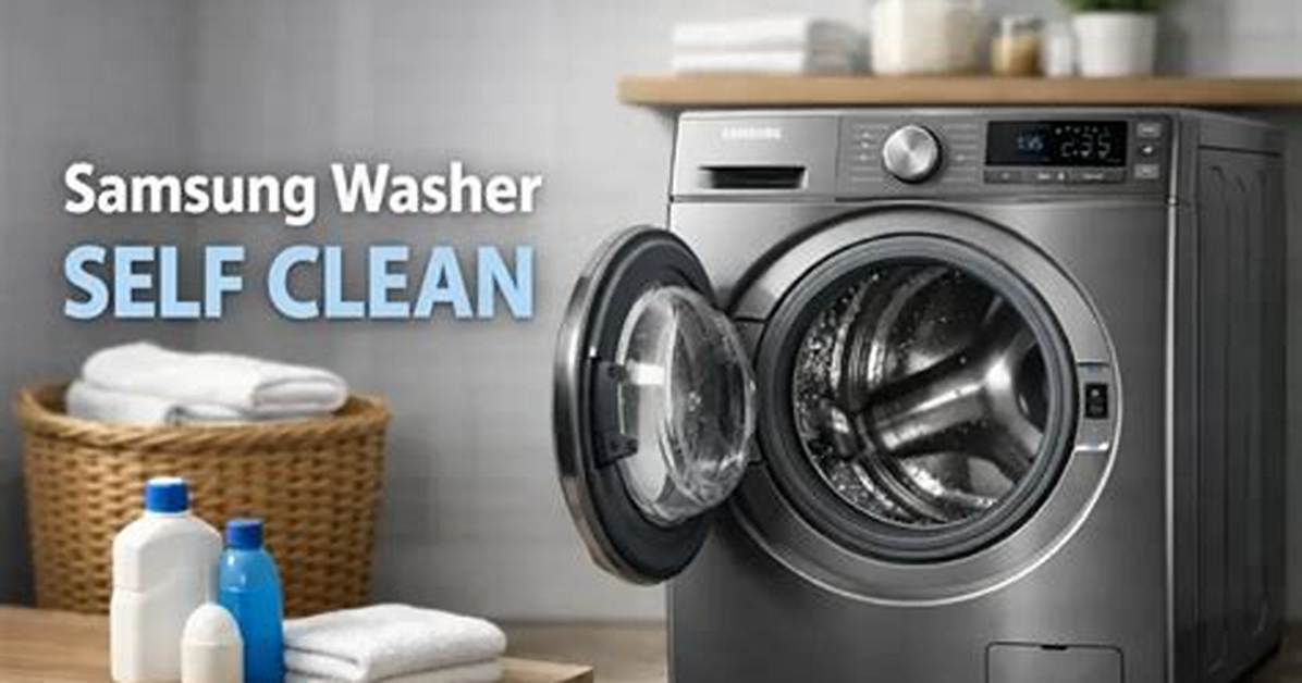 Samsung Washer Self Clean Guide 2026 New Findings and Maintenance