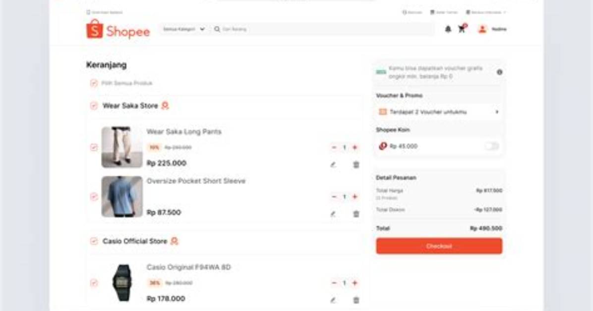 Shopee Shopping Cart Secrets Proof You Can Stack Multiple Vouchers in A