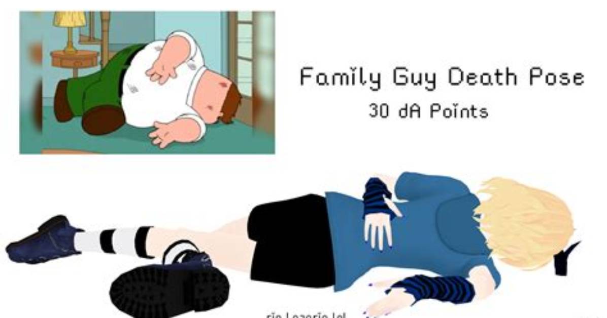Spotting the Family Guy Death Pose the Wildest Real Life and Video