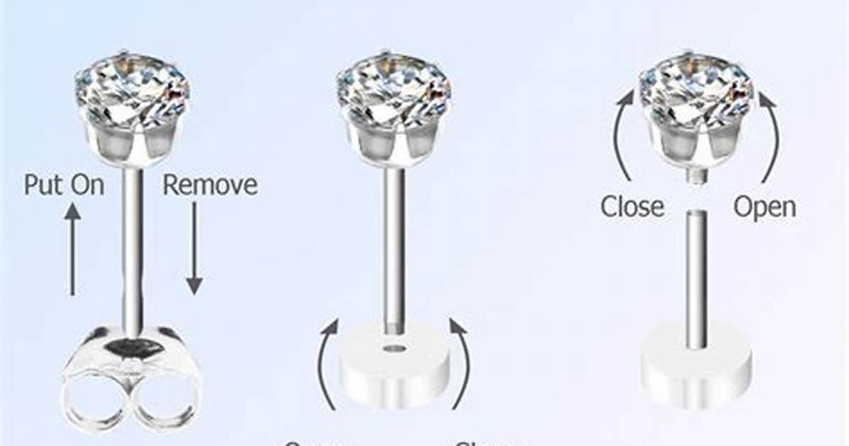 Stuck Flat Back Earring? the Urgent Mistake Making It Tighter and How to Free It Now