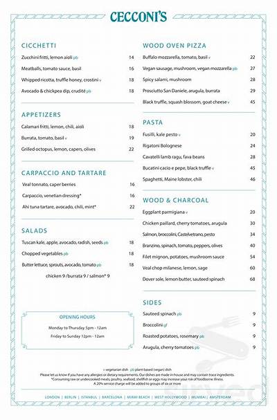 The Complete Cecconi's Dumbo Guide: Menus, Parking, Dress Code, and Booking Hacks