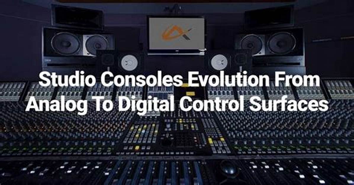 The Evolution of Live Consoles How Digital Sound Boards Reached Max