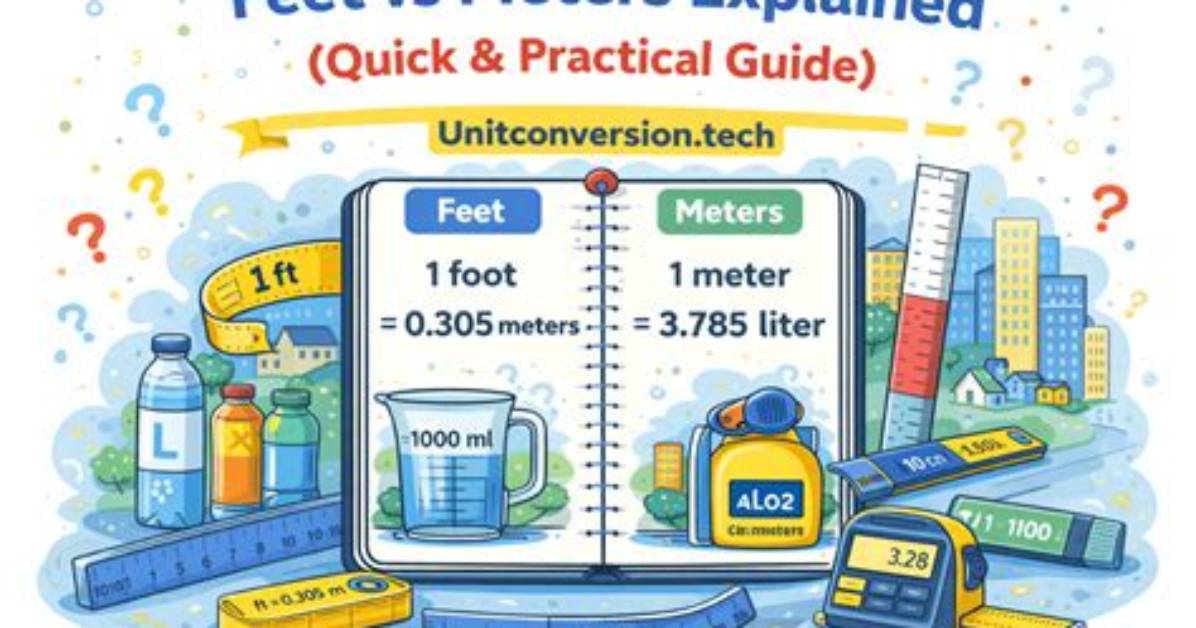 The Exact Math Behind Feet to Meters Why 1 Foot Equals Precisely 0