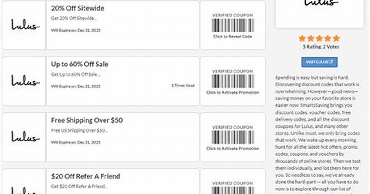 The Hidden Lulus Coupon Code Hack Most Shoppers Miss At