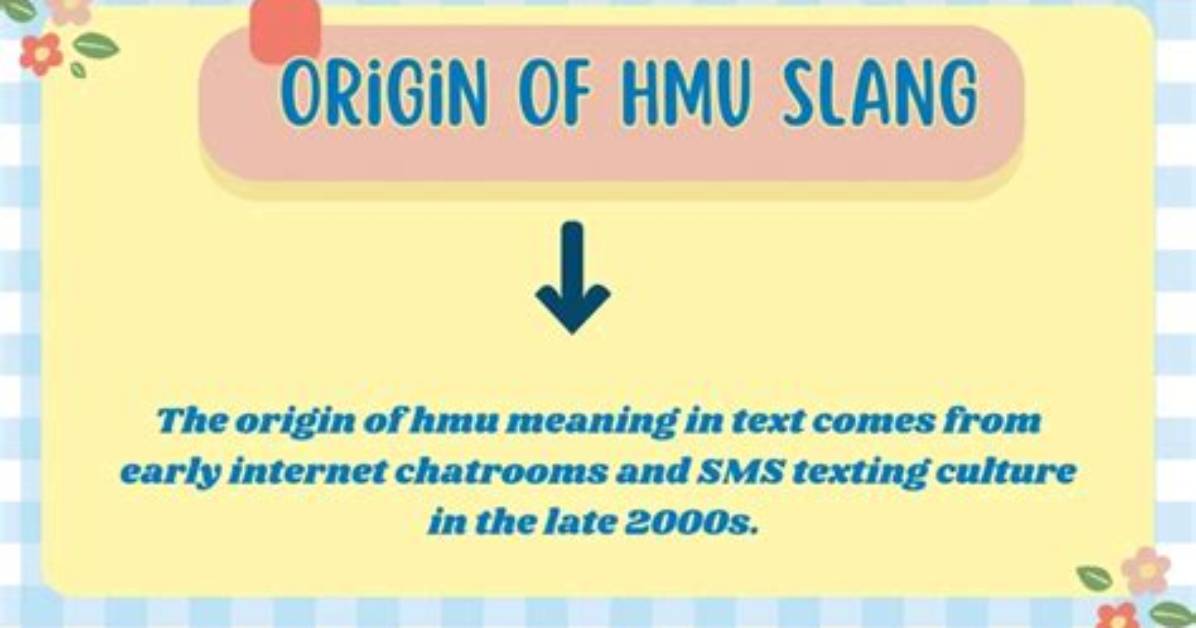 The Origin and Evolution of Hmu from Early Internet Forums to Modern