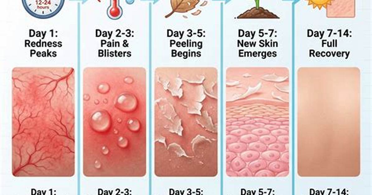 The Sunburn Timeline Exactly When Skin Shedding Begins Peaks And