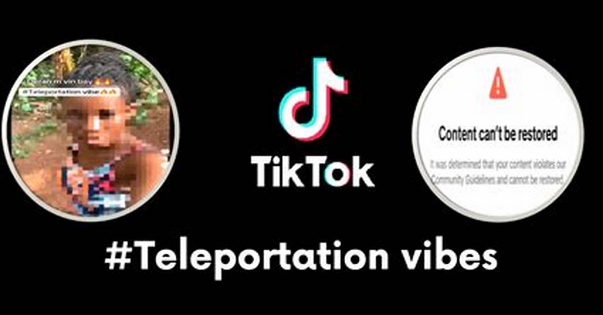 The Teleportation Vibes Phenomenon Fact Checking Tiktok S Viral