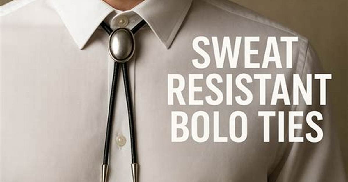 The Truth Behind Sweatproof Bolo Ties Marketing Gimmick Or